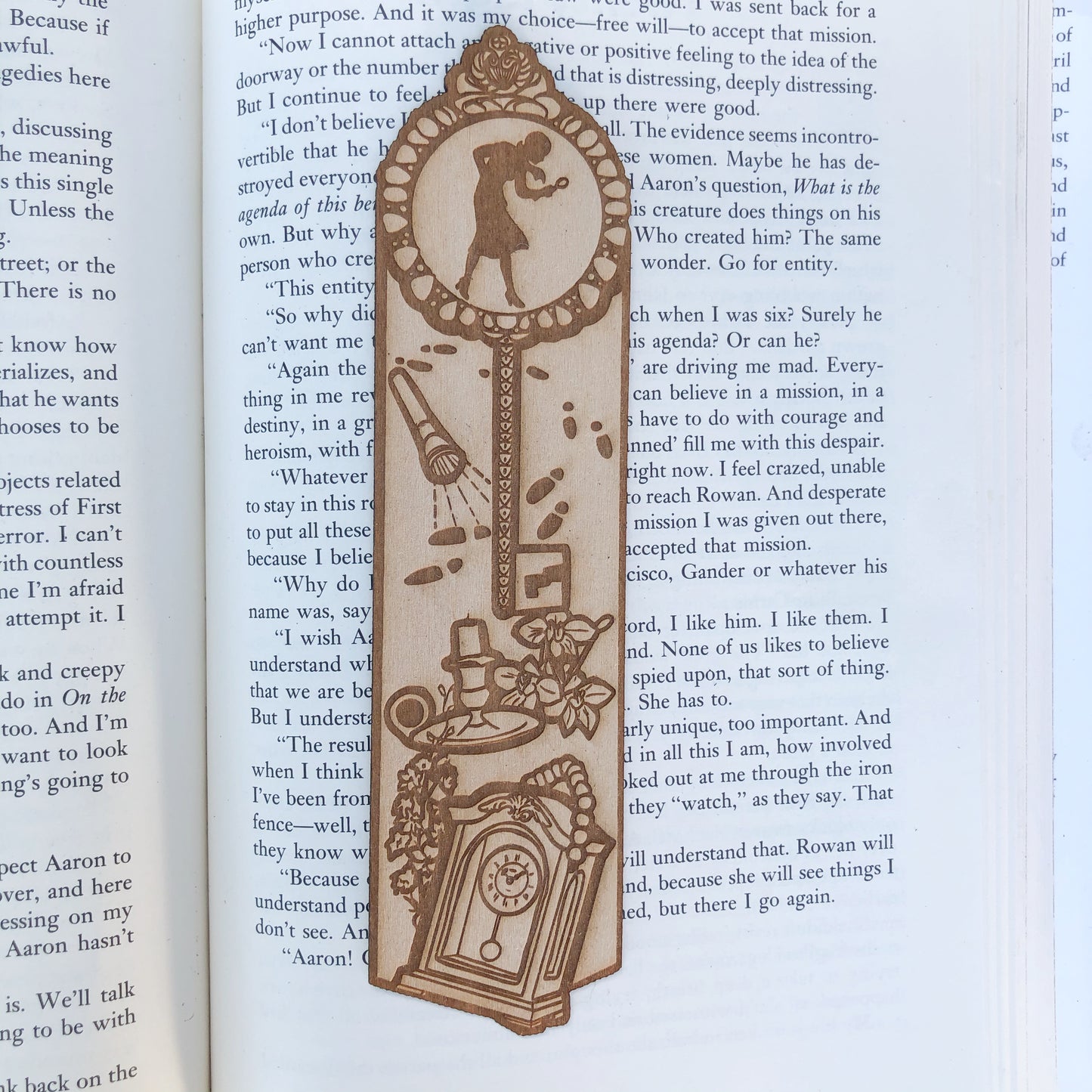 Nancy Drew Wooden Bookmark | Mystery Literature Woodmark | Bookish Gift | Nancy Drew Bookmark