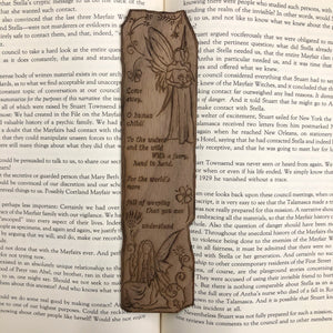 Fairy Wooden Bookmark