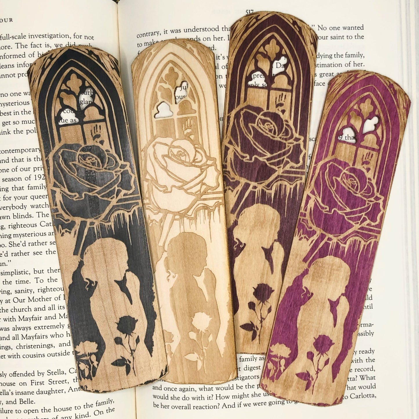 Wuthering Heights Wooden Bookmark