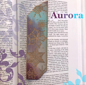 Snowflake Wooden Bookmark