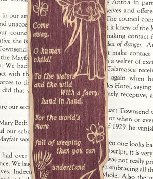 Fairy Wooden Bookmark
