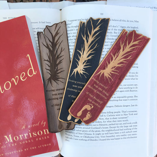 Toni Morrison Wooden Bookmark | Beloved Bookmark