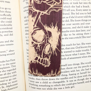 Gothic Romance Wooden Bookmark