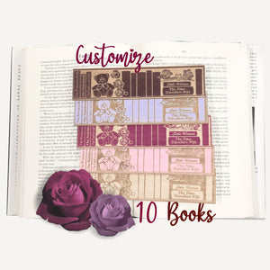 Customized Romance Shelf WoodenBookmark