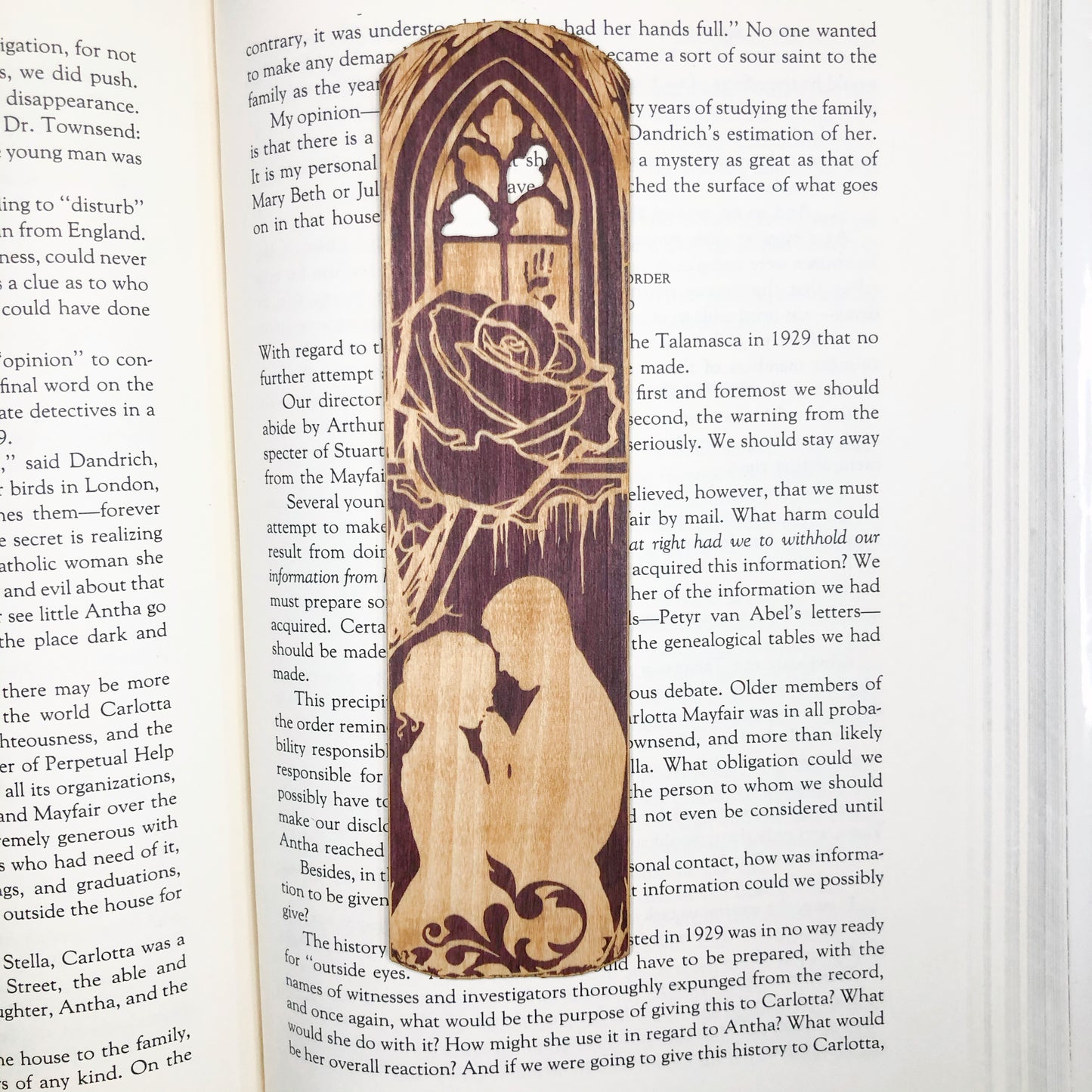 Rebecca Wooden Bookmark