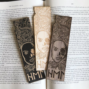 Hel Norse Myth Wooden Bookmark