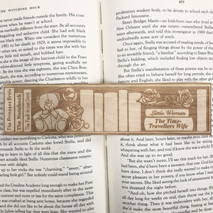 Customized Romance Shelf WoodenBookmark