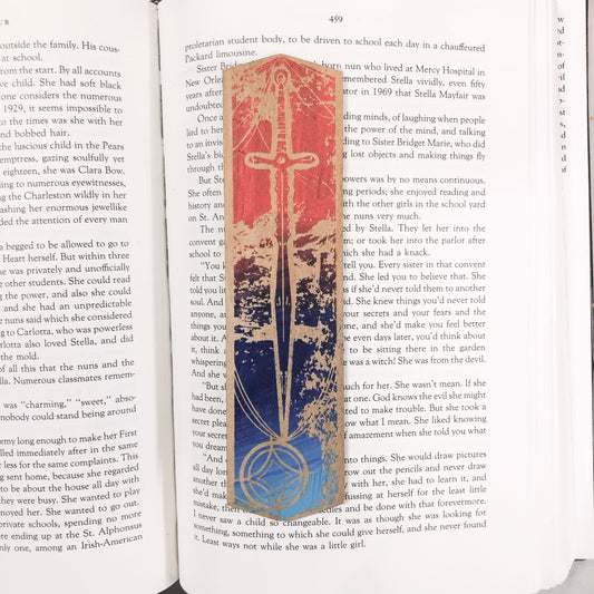 Legendborn Wooden Bookmark
