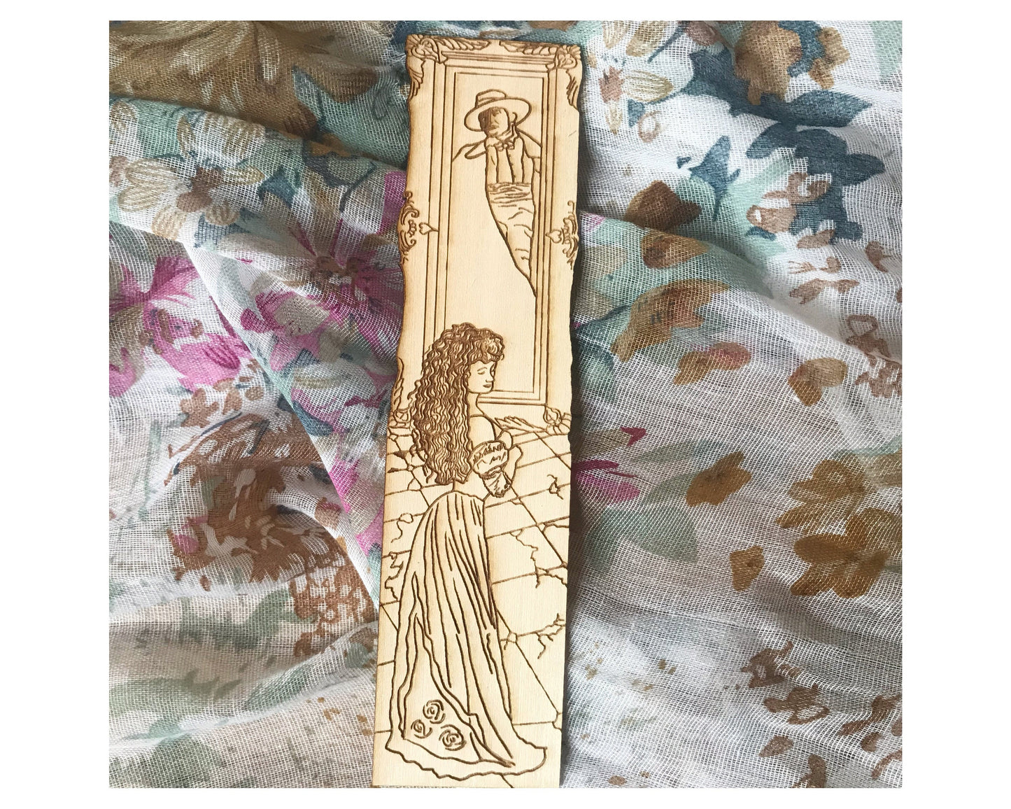 Phantom of the Opera Wooden Bookmark