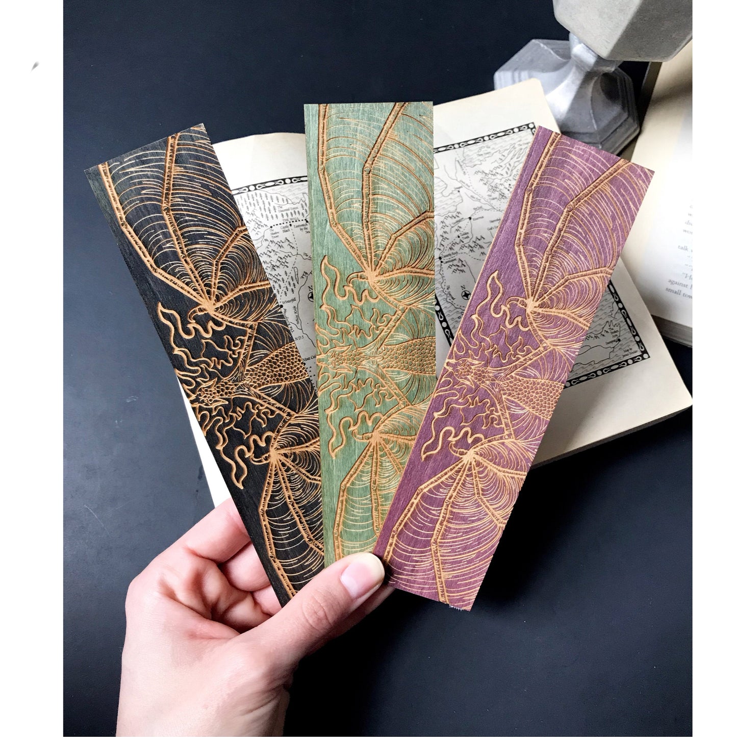 Dragon Wooden Bookmark