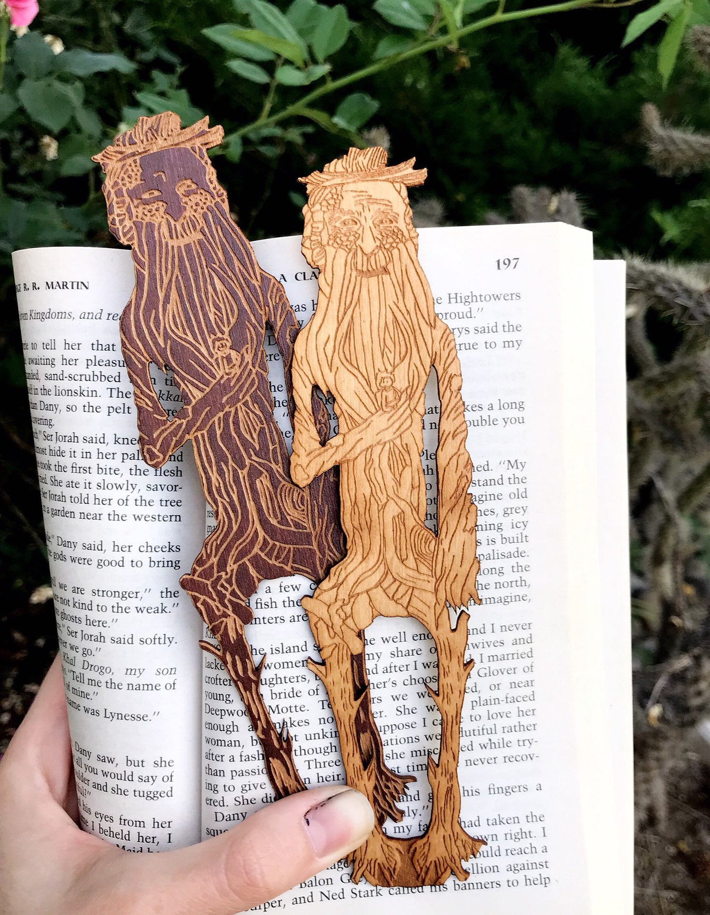 Treebeard Wooden Bookmark